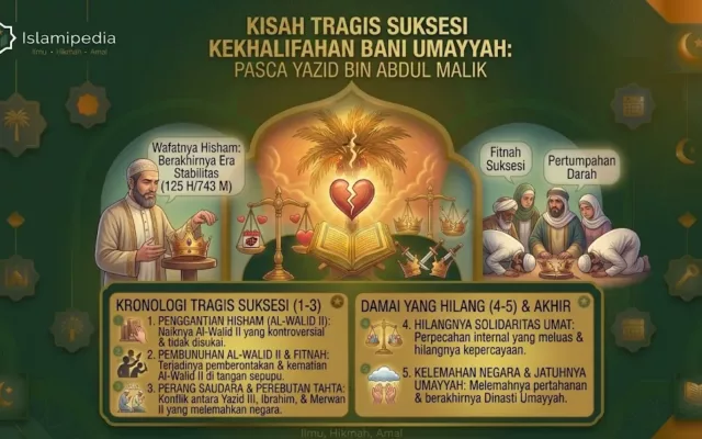 Kisah Tragis Suksesi Kekhalifahan di Bani Umayyah setelah Yazid bin Abdul Malik