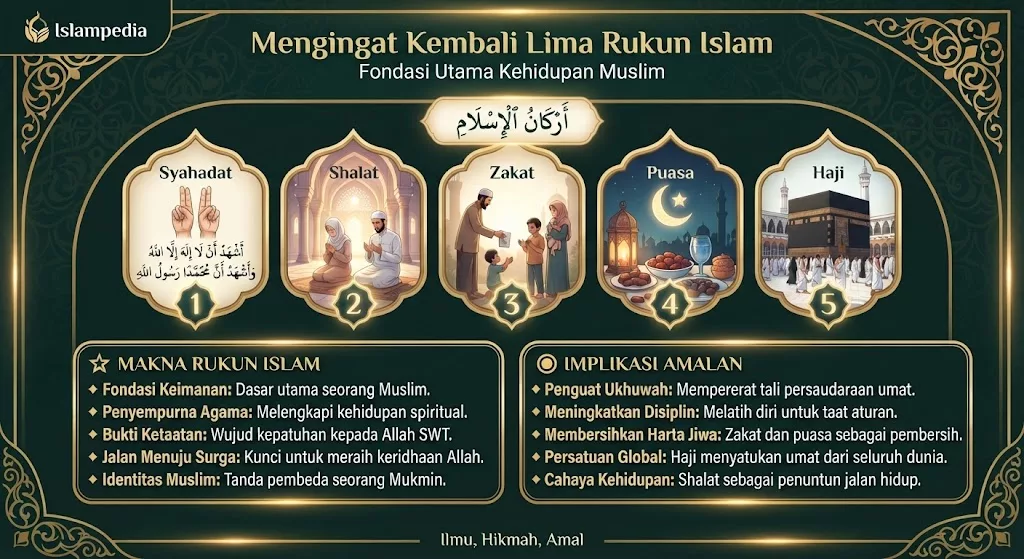Mengingat Kembali Lima Rukun Islam