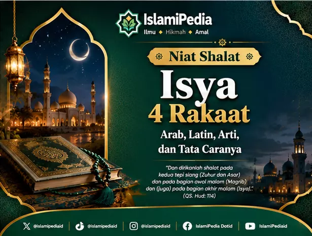 Niat Shalat Isya