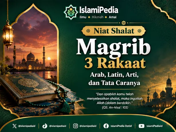 Niat Shalat Magrib