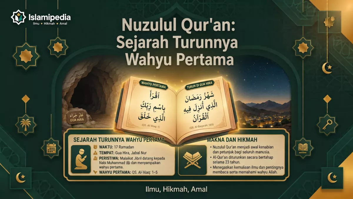Nuzulul Qur'an Sejarah Turunnya Wahyu Pertama