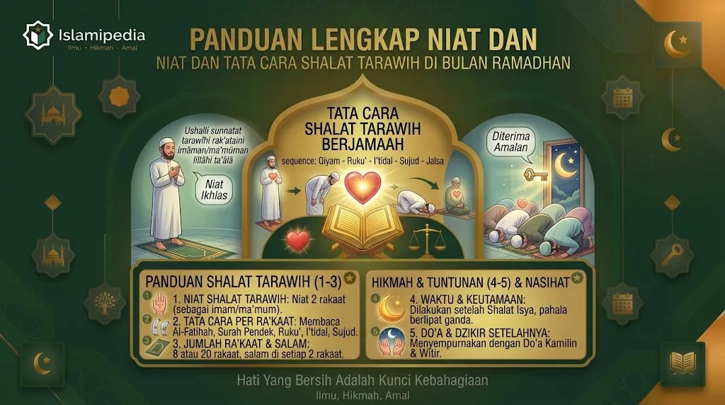 Panduan Lengkap Niat dan Tata Cara Shalat Tarawih di Bulan Ramadhan
