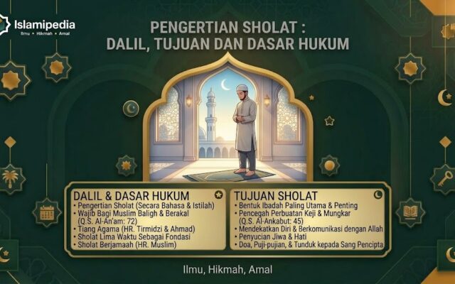 Pengertian Sholat Dalil, Tujuan Dan Dasar Hukum