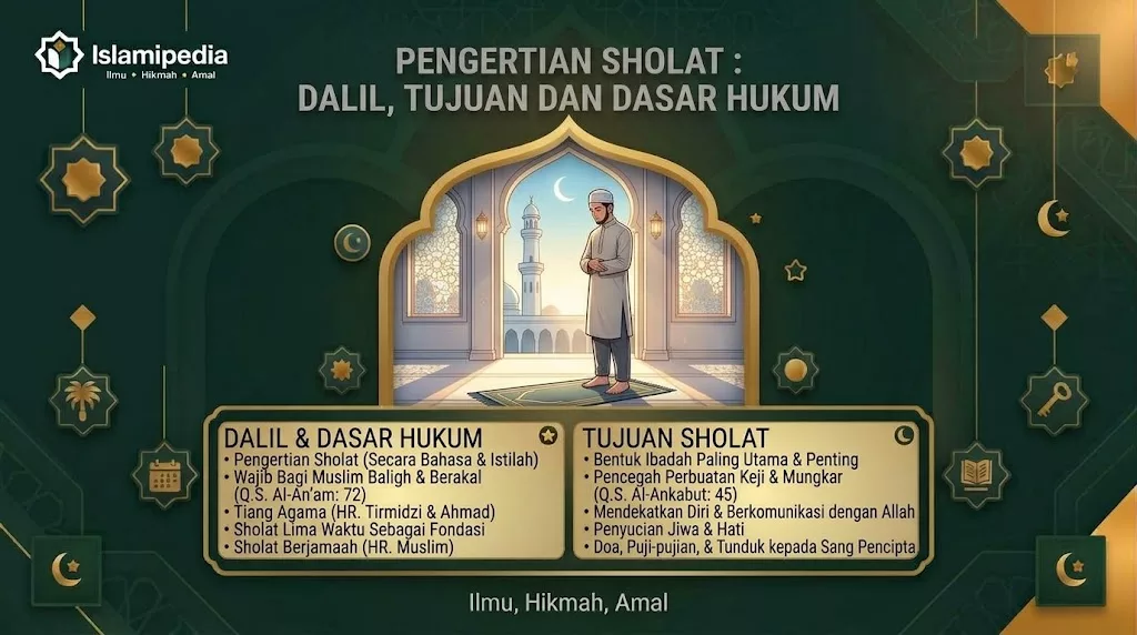 Pengertian Sholat Dalil, Tujuan Dan Dasar Hukum