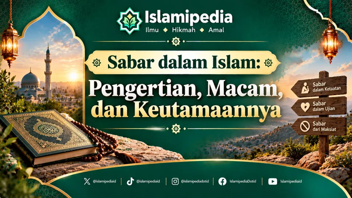 Sabar dalam Islam Pengertian, Macam, dan Keutamaannya