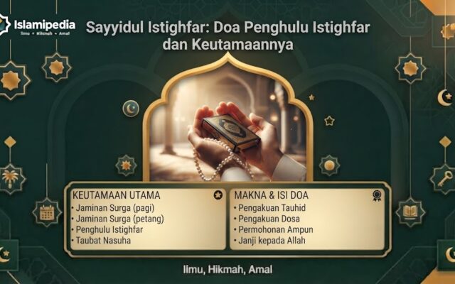 Sayyidul Istighfar Doa Penghulu Istighfar dan Keutamaannya