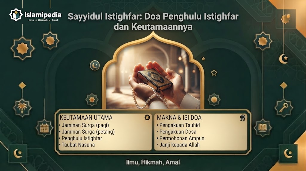 Sayyidul Istighfar Doa Penghulu Istighfar dan Keutamaannya