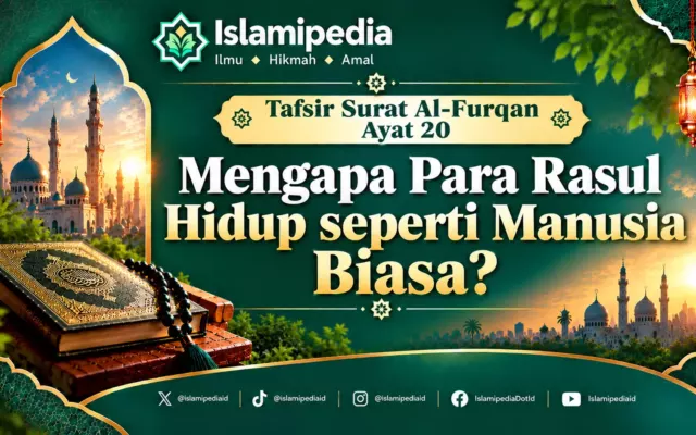Tafsir Surat Al Furqan Ayat 20 Mengapa Para Rasul Hidup seperti Manusia Biasa