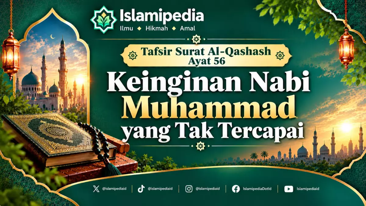 Tafsir Surat Al Qashash Ayat 56 Keinginan Nabi Muhammad yang Tak Tercapai