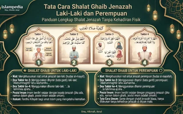 Tata Cara Shalat Ghaib Jenazah Laki Laki dan Perempuan
