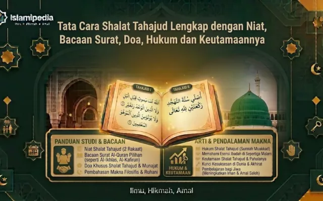 Tata Cara Shalat Tahajud Lengkap dengan Niat, Bacaan Surat, Doa, Hukum dan Keutamaannya