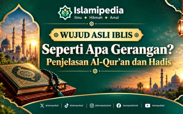 Wujud Asli Iblis Seperti Apa Gerangan Ini Penjelasan Al Qur'an dan Hadis